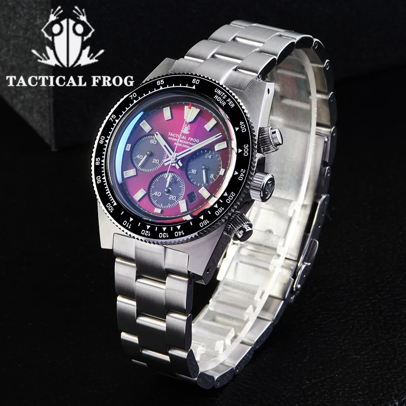 Tide Watch Surf - Tactical Frog Chronograph Watch V2 Solar