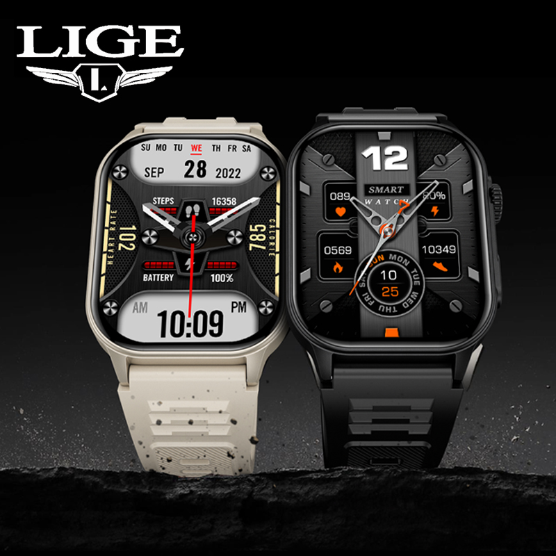 Smartwatch Latest Watches For Men - LIGE Smart Watch for Men 3ATM