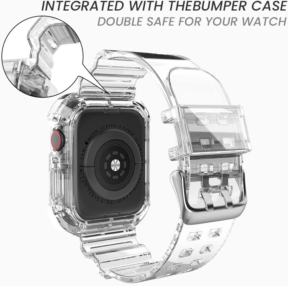 TPU Case+Strap for Apple Watch - đánh giá và giá Smartwatch Apple Watches For Men