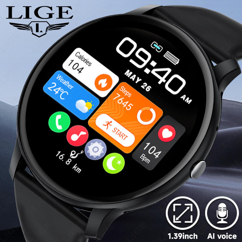 LIGE Bluetooth Call Women Smar - đánh giá và giá Smartwatch Latest Watches For Men