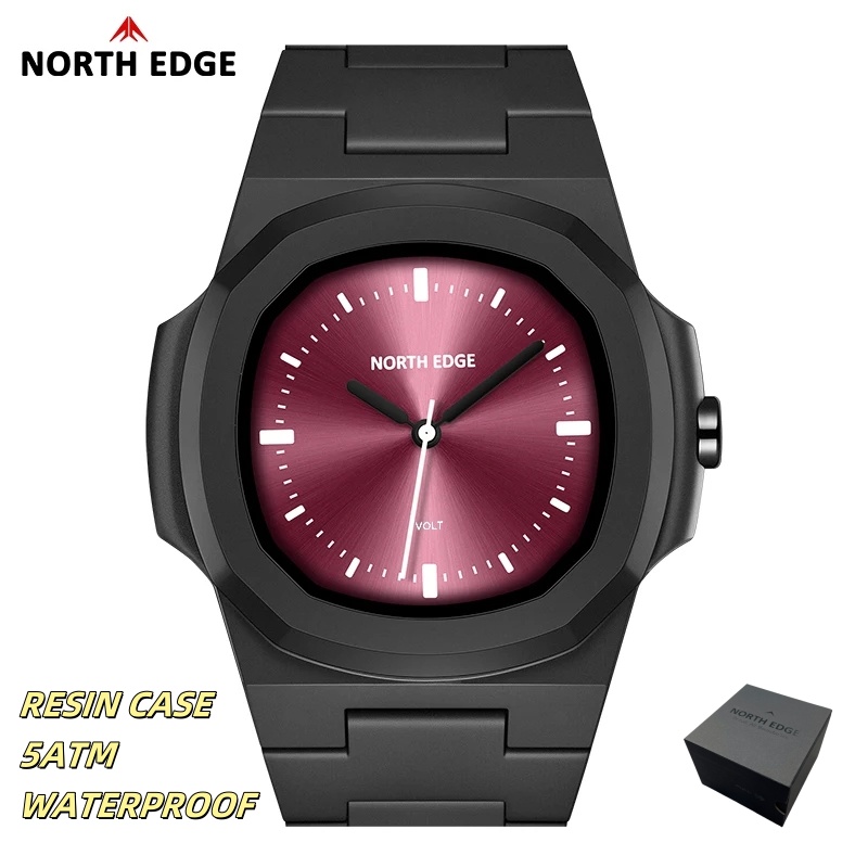 NORTH EDGE Watch for Man New V - đánh giá và giá Waterproof Diving Watch