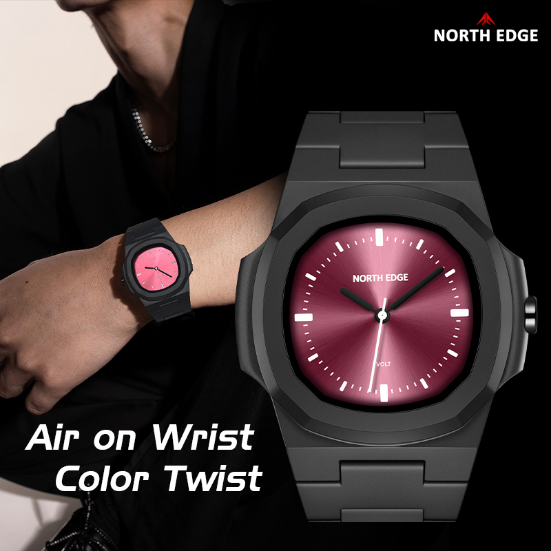 NORTH EDGE Watch for Man New V - đánh giá và giá Waterproof Diving Watch