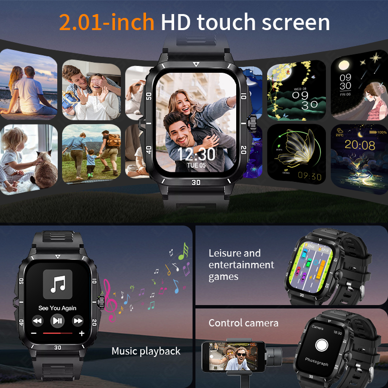 2.01 Screen Smart Watch Blueto - đánh giá và giá Smartwatch Latest Watches For Men