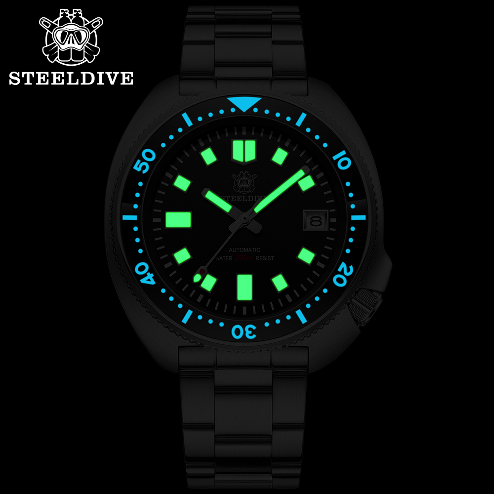STEELDIVE SD1970 Cơ Khí Tự Độn - đánh giá và giá Tide Watch Surf