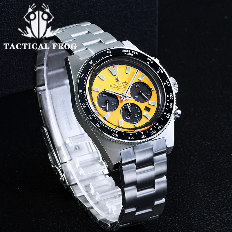 Tactical Frog Chronograph Watc - đánh giá và giá Tide Watch Surf
