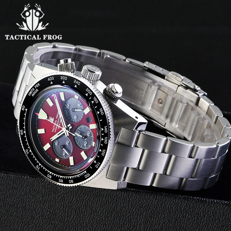Tactical Frog Chronograph Watc - đánh giá và giá Tide Watch Surf