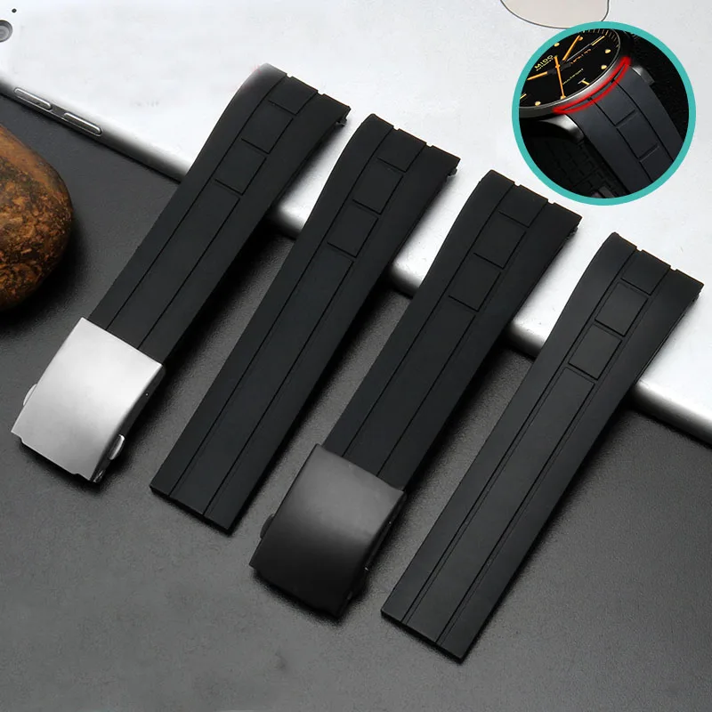 22mm 23mm Rubber Strap Diving  - đánh giá và giá Tide Watch Surf