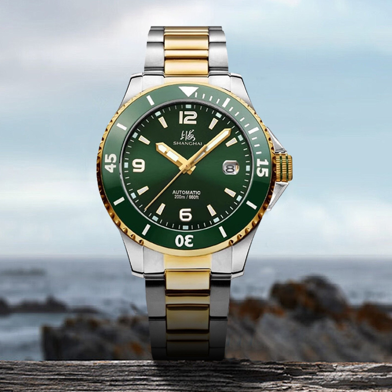Shanghai Watch National 3080 G - đánh giá và giá Waterproof Diving Watch