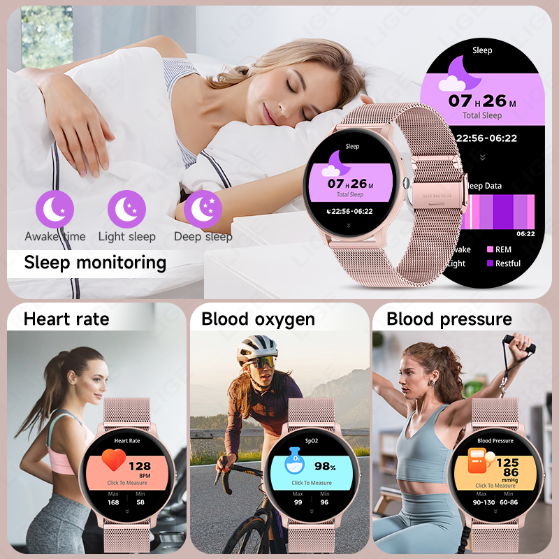 LIGE 2026 Sports Fitness Watch - đánh giá và giá Smartwatch Latest Watches For Men
