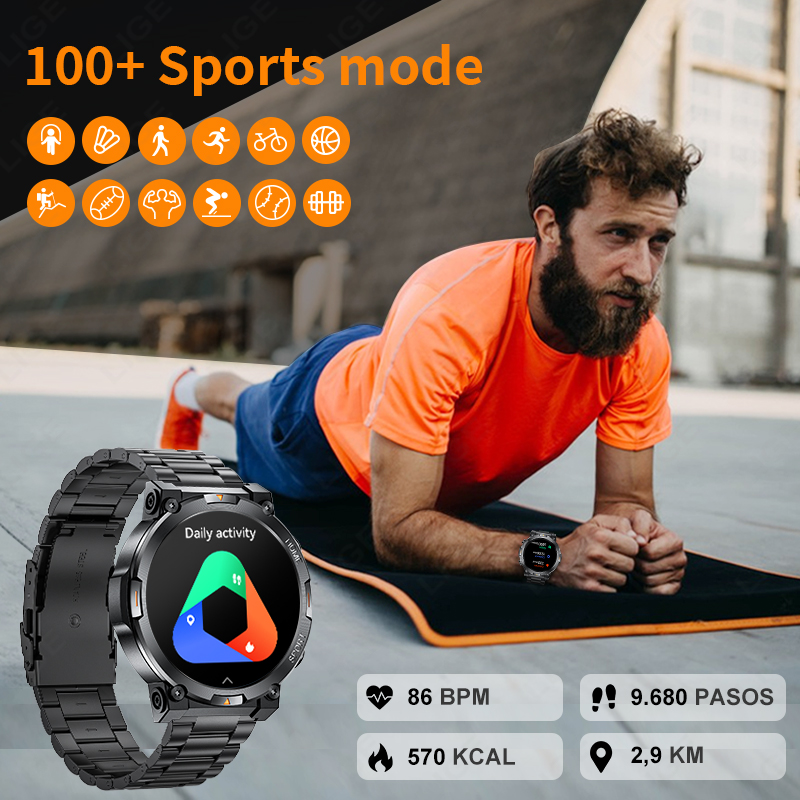 LIGE Outdoor Sports Smart Watc - đánh giá và giá Smartwatch Latest Watches For Men