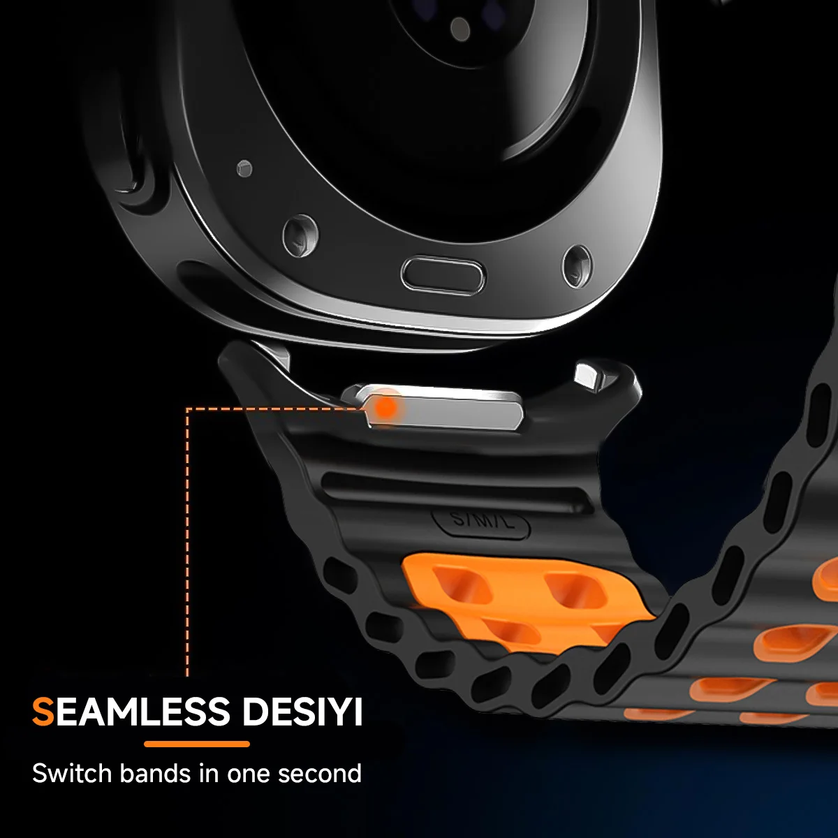 Strap for Samsung Galaxy Watch - đánh giá và giá Tide Watch Surf
