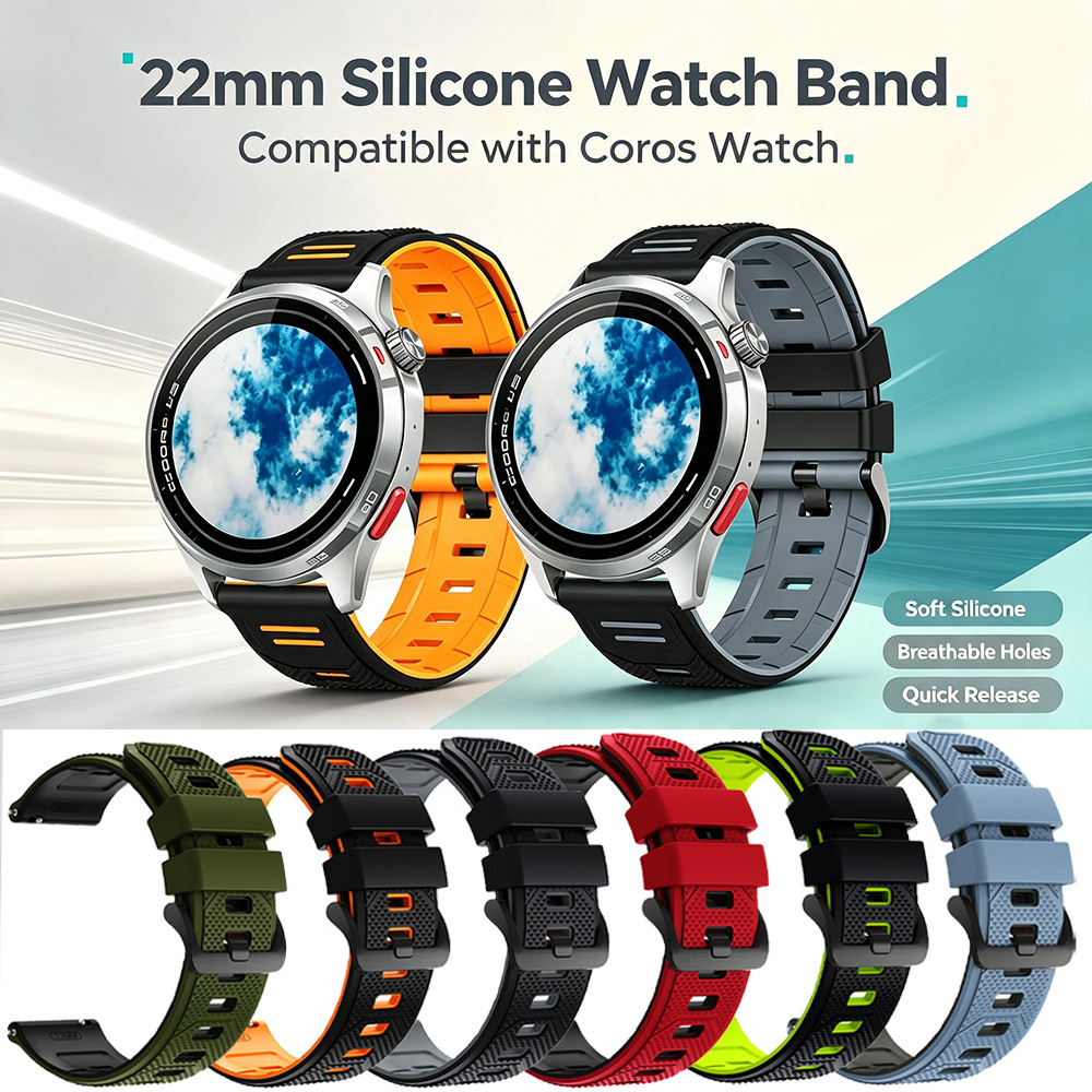 Quick Release 22mm Soft Silico - đánh giá và giá Titan Watches Smartwatch
