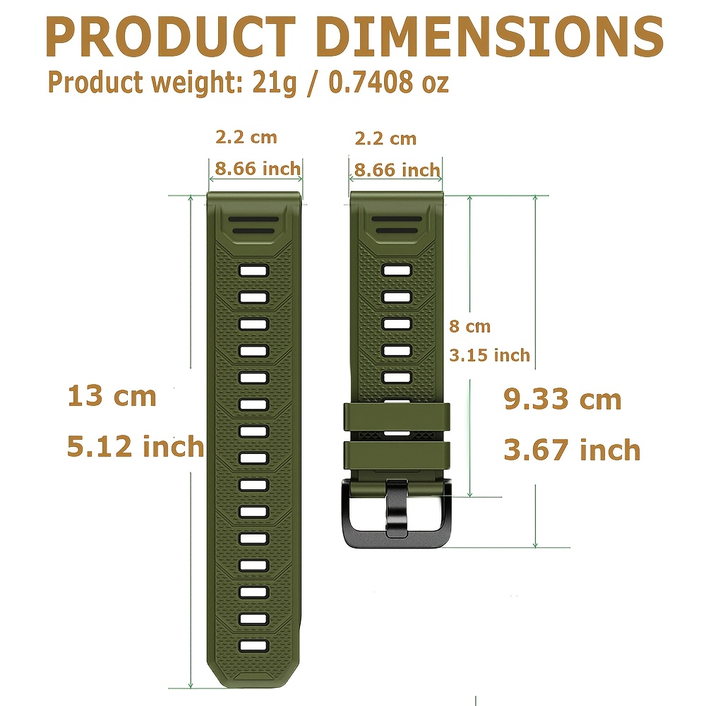 Quick Release 22mm Soft Silico - đánh giá và giá Titan Watches Smartwatch
