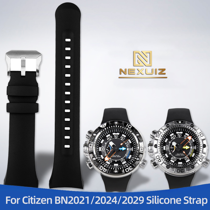 Special Curved Silicone Watch  - đánh giá và giá Citizen Watch Promaster