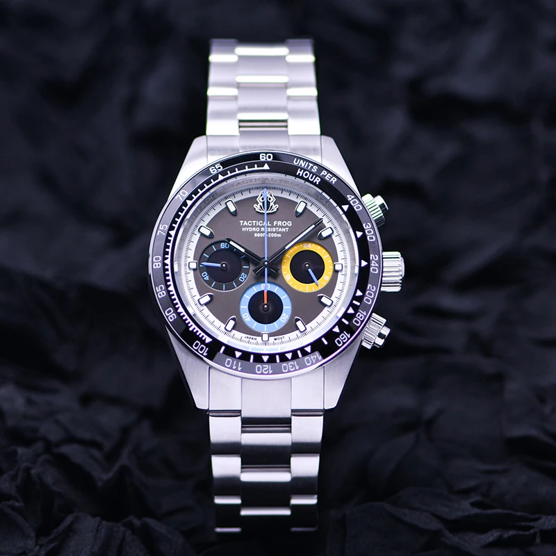 Tactical Frog Men Watch Stainl - đánh giá và giá Solar Powered Watch