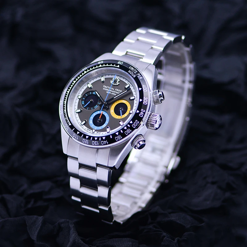 Tactical Frog Men Watch Stainl - đánh giá và giá Solar Powered Watch