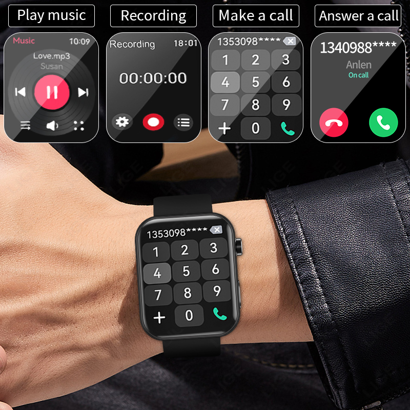 LIGE With Camera Can Take phot - đánh giá và giá Smartwatch Latest Watches For Men