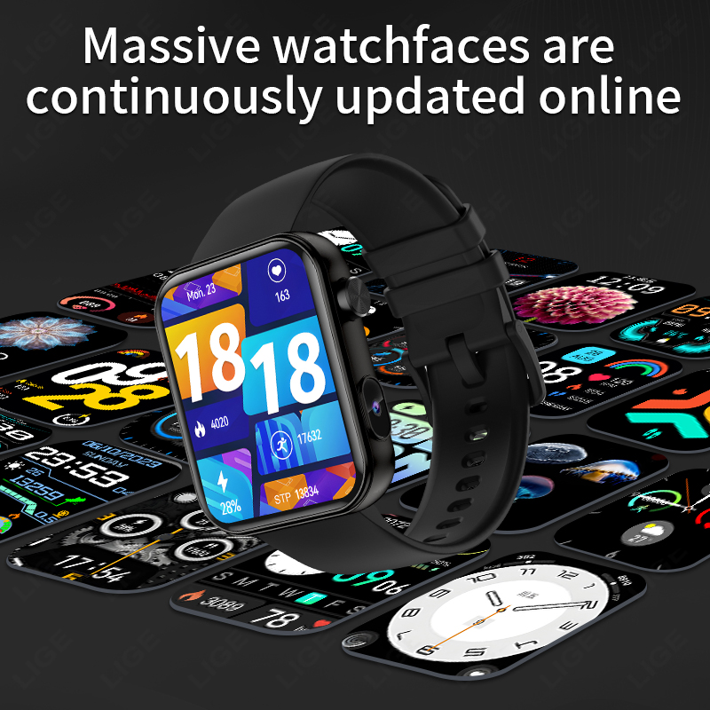LIGE With Camera Can Take phot - đánh giá và giá Smartwatch Latest Watches For Men