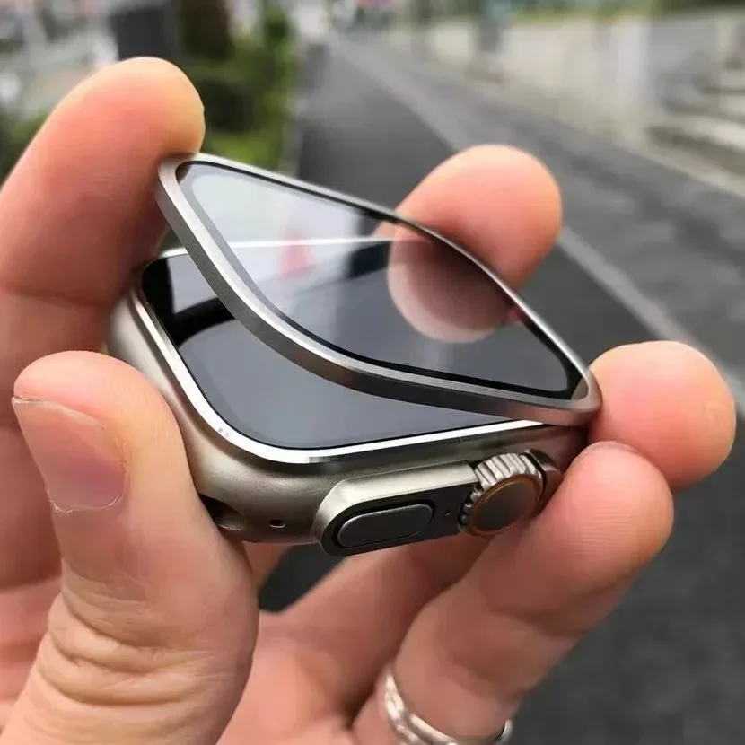 Aluminium Alloy Case+Tempered  - đánh giá và giá Smartwatch Apple Watches For Men
