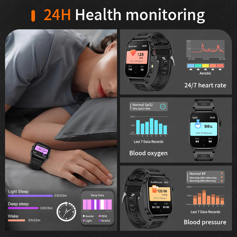 LIGE Smart Watch for Men 3ATM  - đánh giá và giá Smartwatch Latest Watches For Men