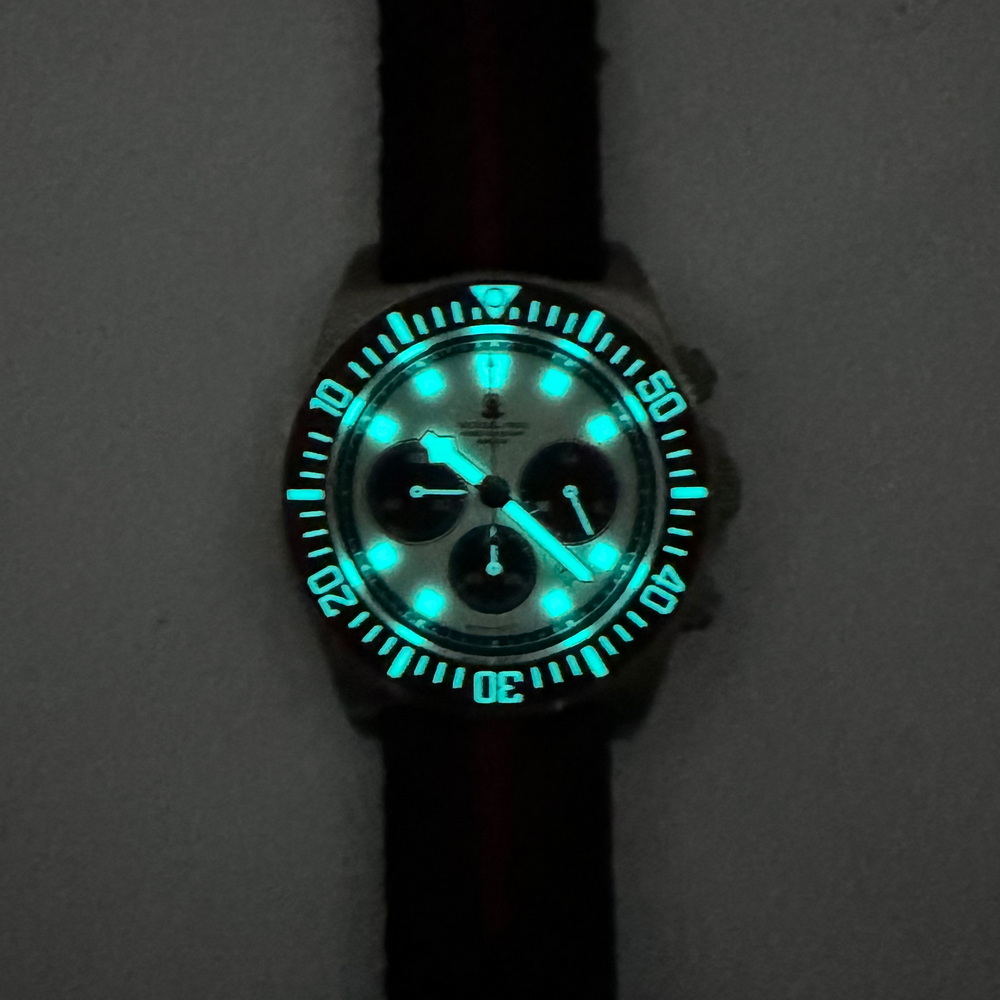 Tactical Frog Men Chronograph  - đánh giá và giá Solar Powered Watch